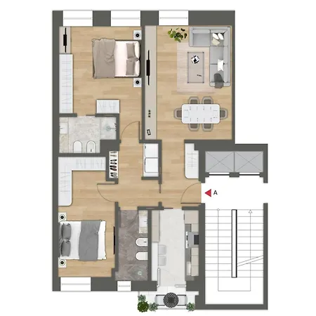 Apartment Palazzo Fontana Duomo View Golden House